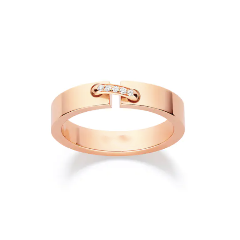 [Pearl Jewelrys]ALLIANCE LIENS VIDENCE DIAMOND 4MM RING