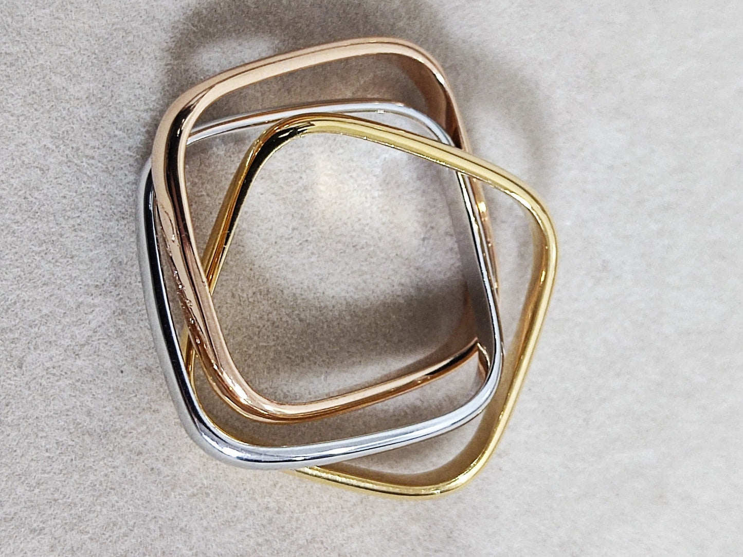 [Pearl Jewelrys]TRINITY RING GOLD PINK GOLD SILVER