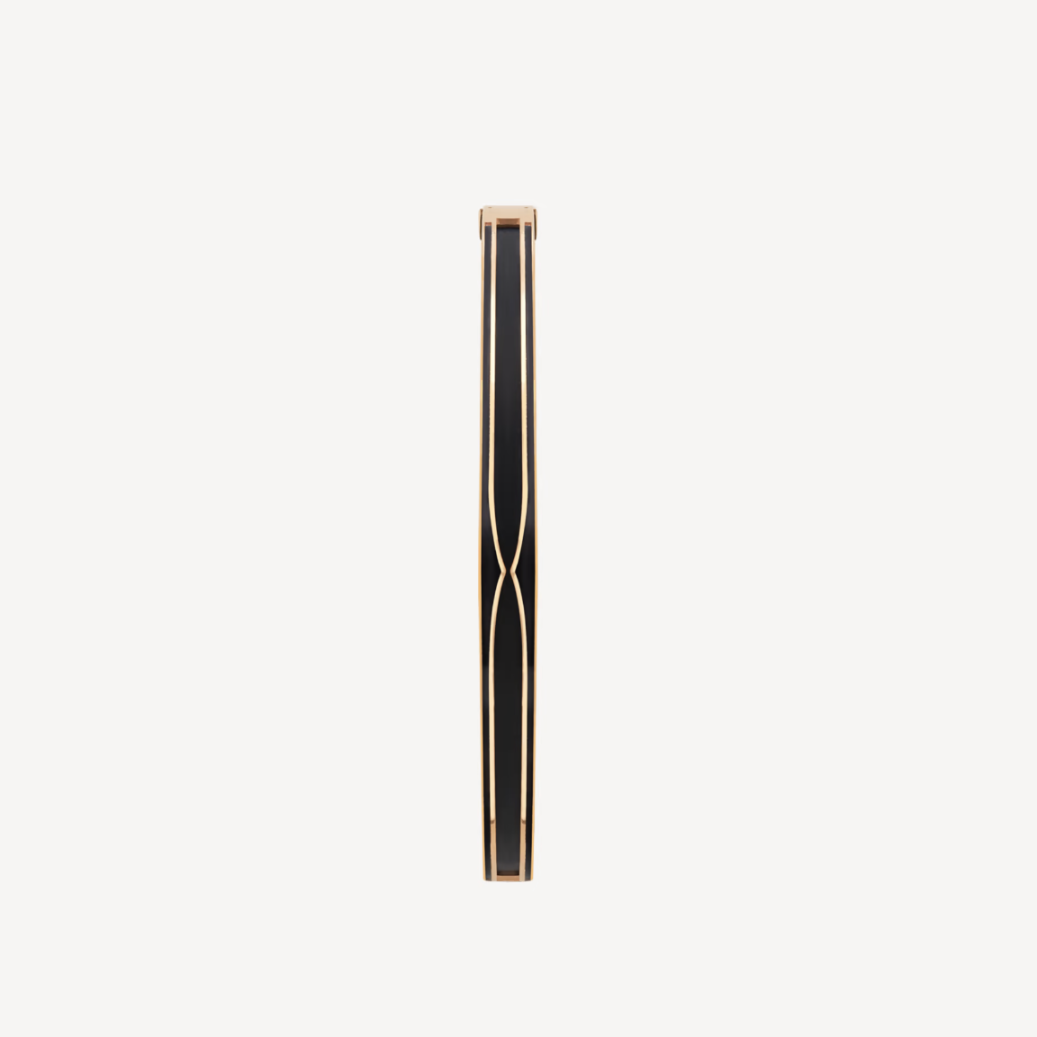 [Pearl Jewelrys]ZERO 1 PINK GOLD WITH MATTE BLACK CERAMIC BRACELET