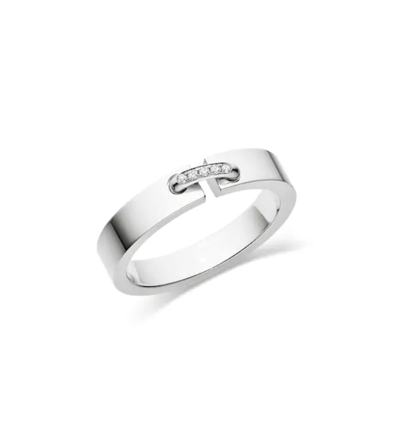 [Pearl Jewelrys]ALLIANCE LIENS VIDENCE DIAMOND 4MM RING