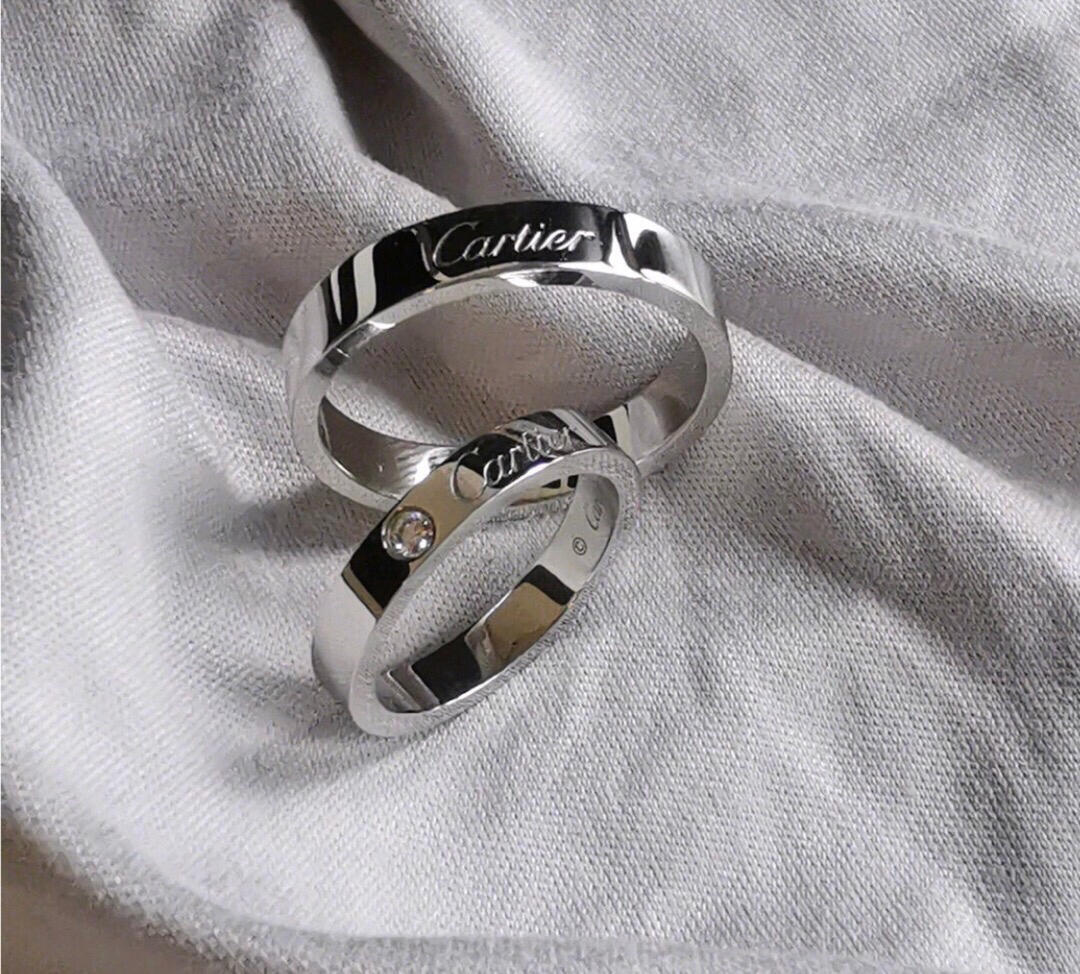 [Pearl Jewelrys]C PLATINUM 1 DIAMOND RING