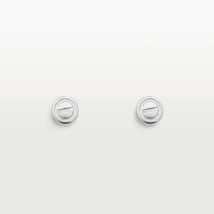 [Pearl Jewelrys]LOVE EARRINGS SILVER 10MM