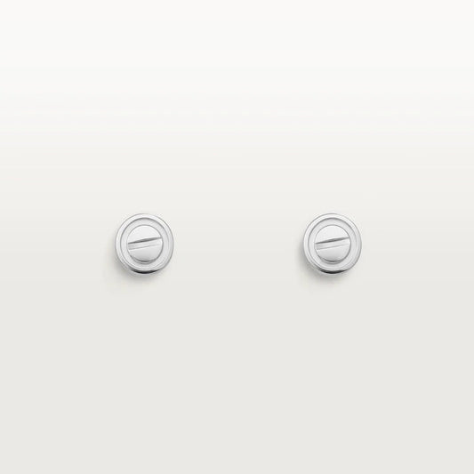 [Pearl Jewelrys]LOVE EARRINGS SILVER 10MM