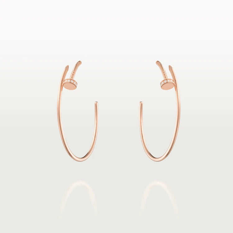 [Pearl Jewelrys]JUSTE EARRINGS DIAMONDS 1.8MM