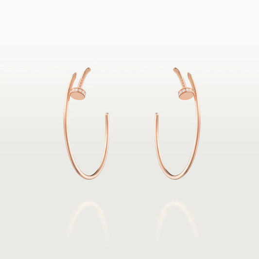 [Pearl Jewelrys]JUSTE EARRINGS DIAMONDS 1.8MM