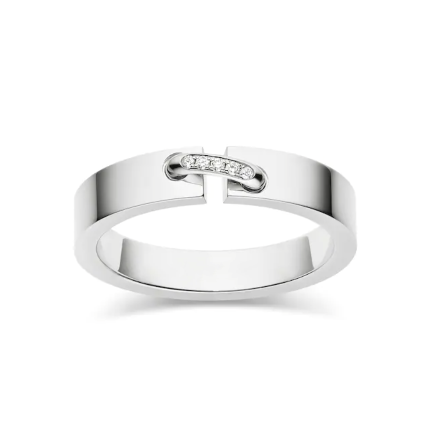 [Pearl Jewelrys]ALLIANCE LIENS VIDENCE DIAMOND 4MM RING