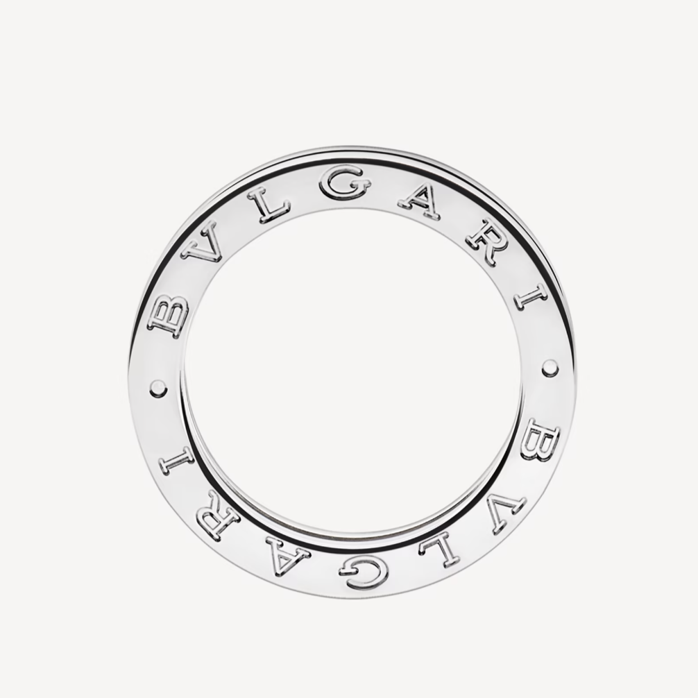 [Pearl Jewelrys]ZERO 1 ONE-BAND PAVED DIAMONDS ON THE SPIRAL RING