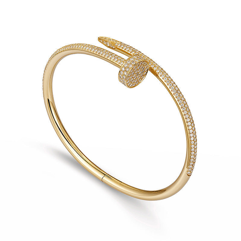 [Pearl Jewelrys]JUSTE BRACELET 3.5MM ALL DIAMONDS