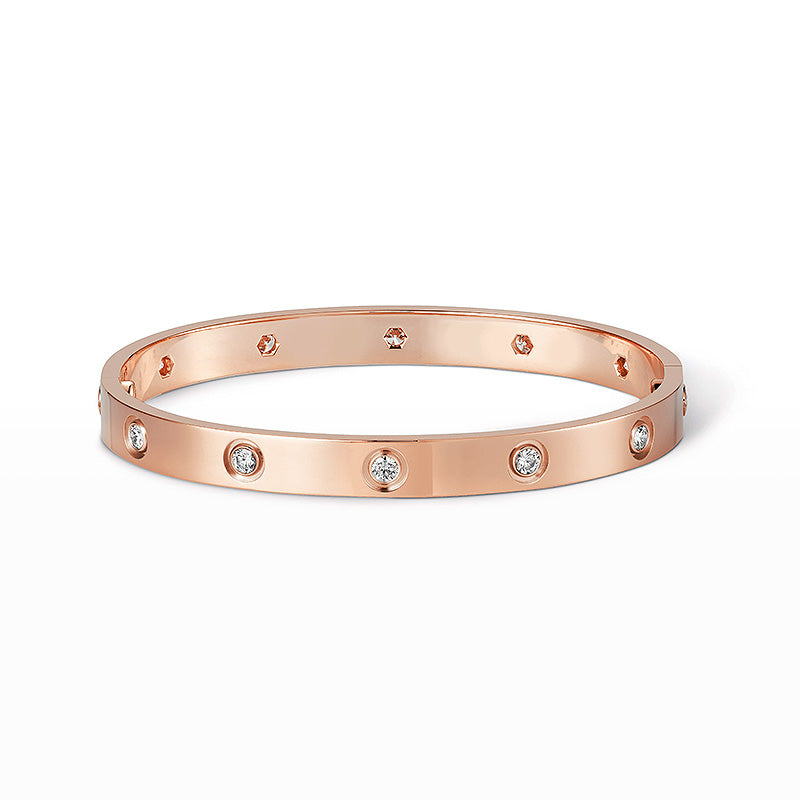 [Pearl Jewelrys]LOVE BRACELET 6.1MM 10 DIAMONDS