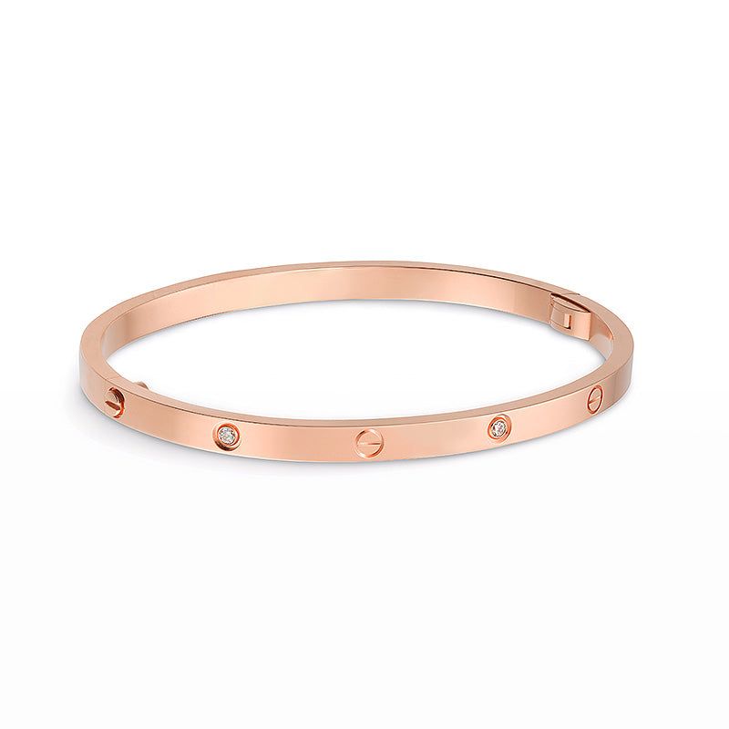 [Pearl Jewelrys]LOVE BRACELET 3.65MM 6 DIAMONDS