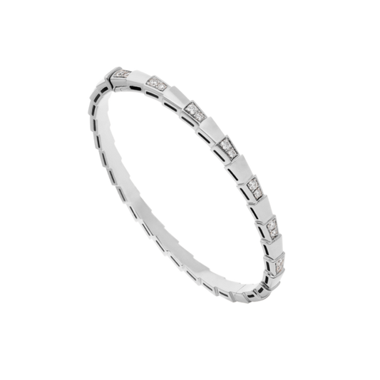 [Pearl Jewelrys]SERPENTI BRACELET SILVER DIAMOND