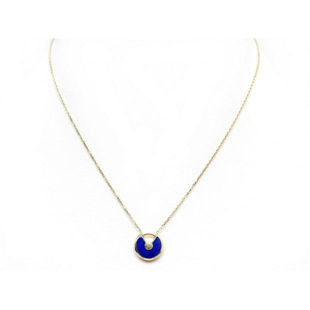 [Pearl Jewelrys]AMULETTE ROSE GOLD AGATE NECKLACE