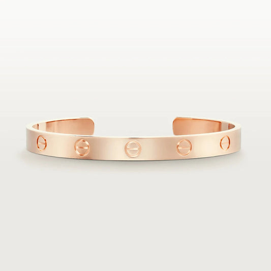 [Pearl Jewelrys]LOVE BRACELET 6.1MM OPEN CUFF