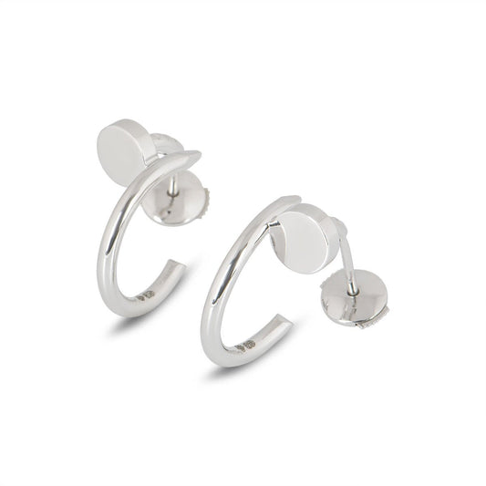 [Pearl Jewelrys]JUSTE EARRINGS SILVER