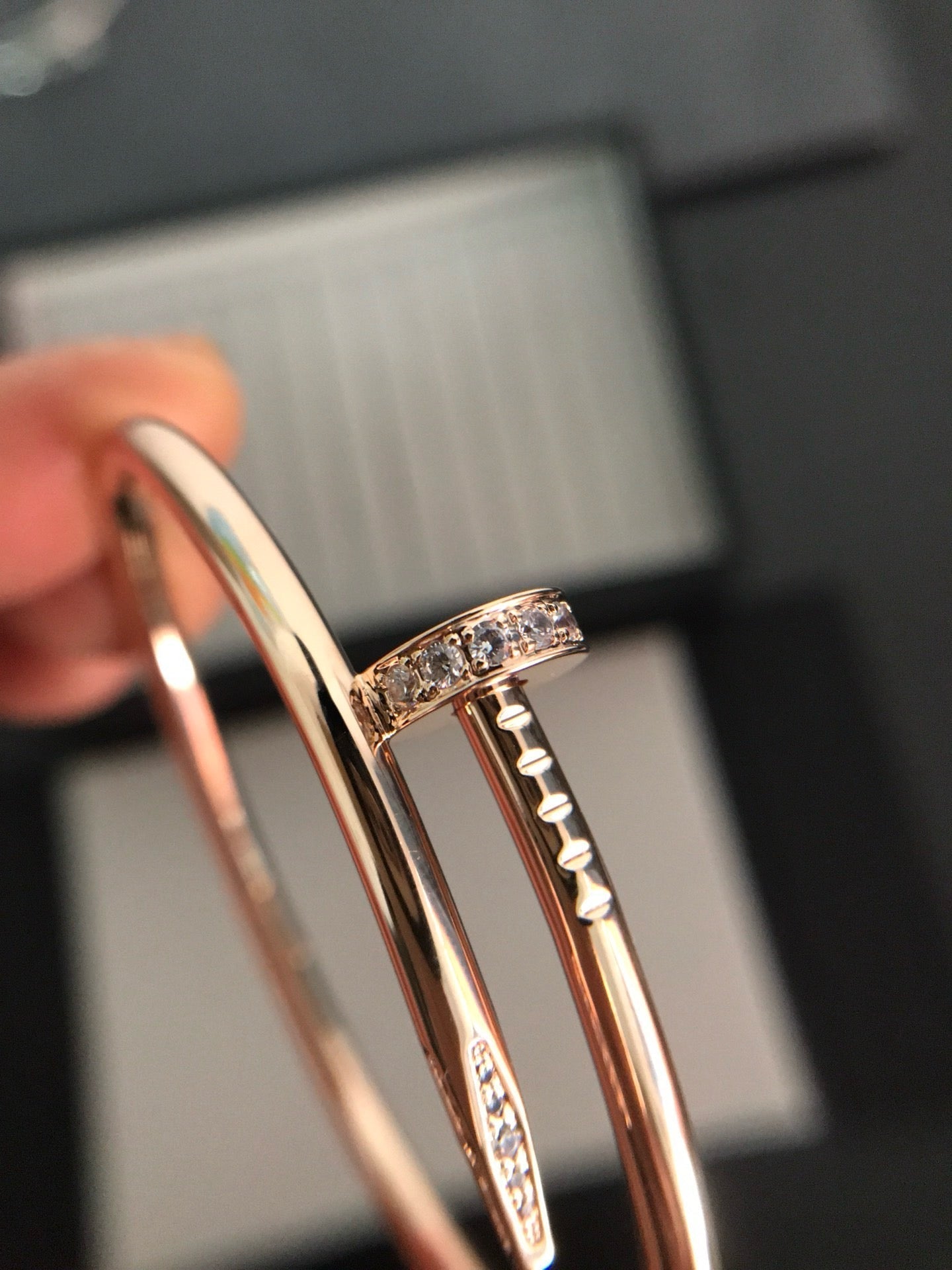[Pearl Jewelrys]JUSTE BRACELET 3.5MM DIAMONDS