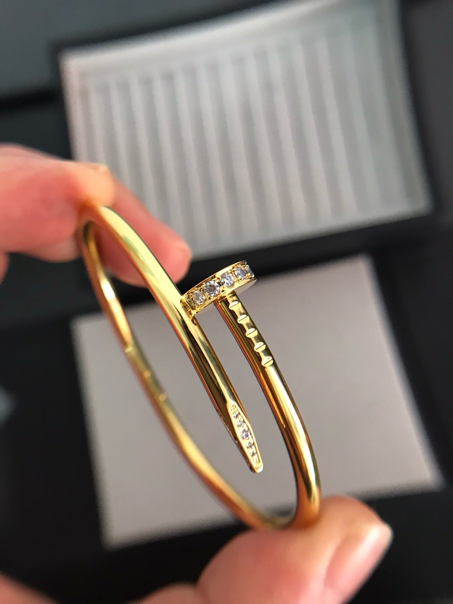 [Pearl Jewelrys]JUSTE BRACELET 3.5MM DIAMONDS