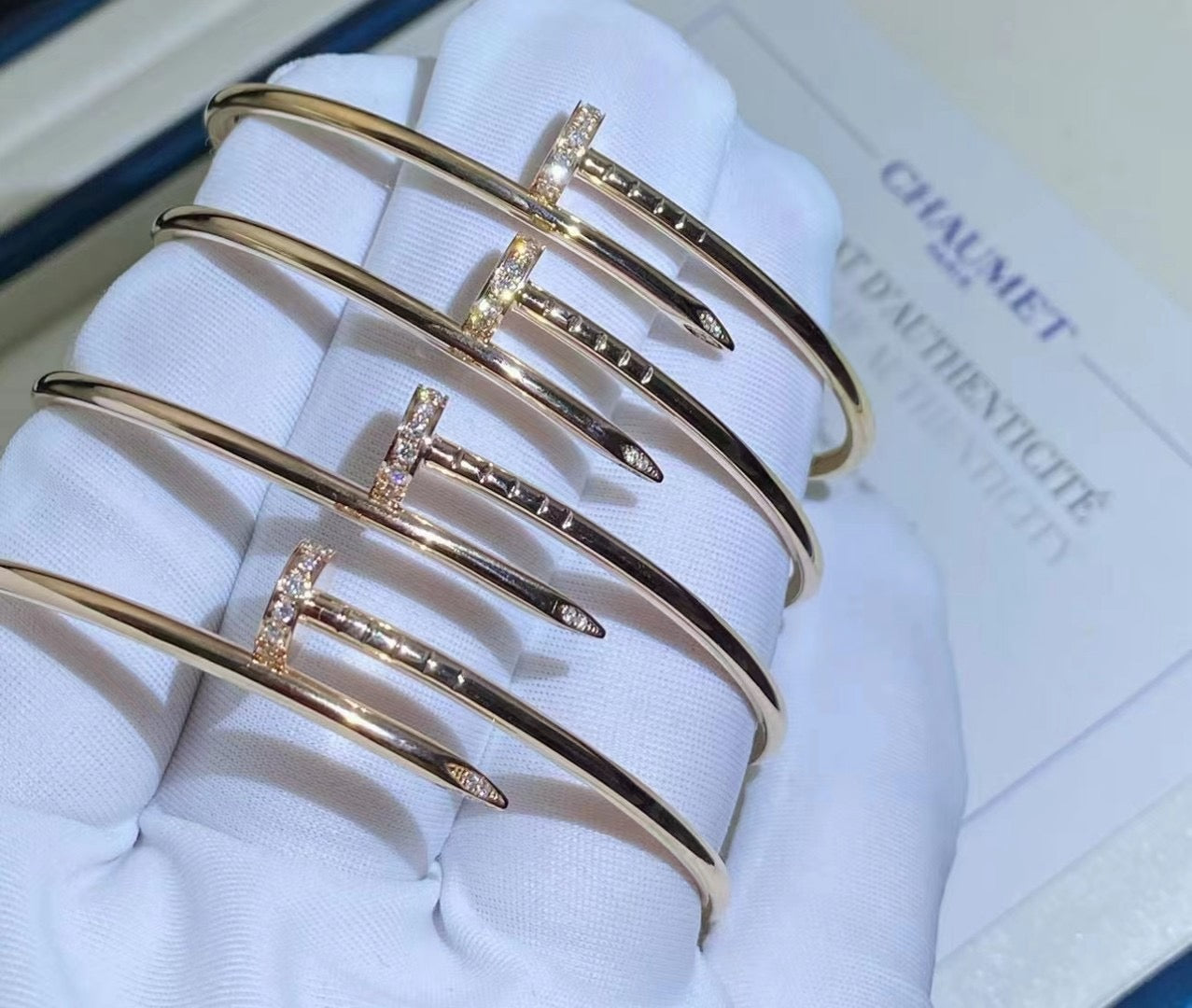 [Pearl Jewelrys]JUSTE BRACELET 2.5MM DIAMONDS