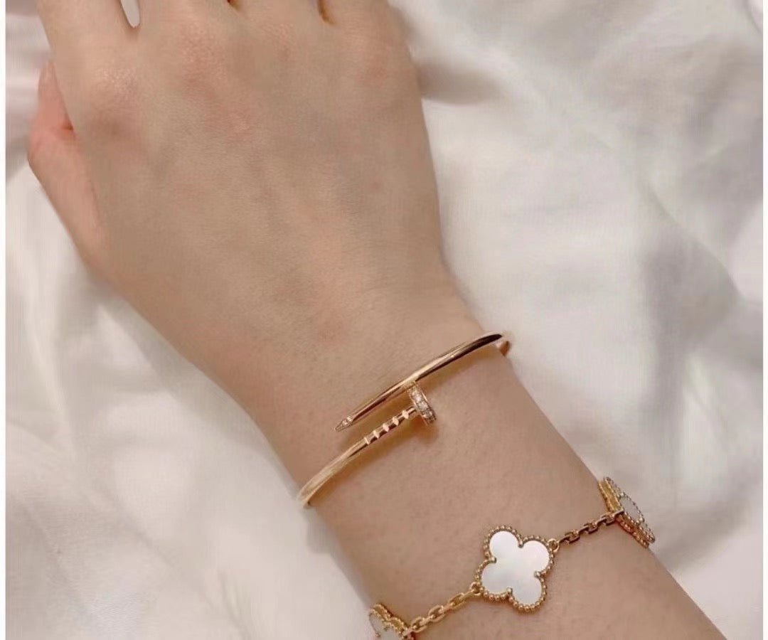 [Pearl Jewelrys]JUSTE BRACELET 2.5MM DIAMONDS