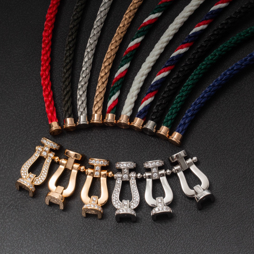[Pearl Jewelrys]FORCE LARGE HORSESHOE NO DIAMOND BRACELET SILVER