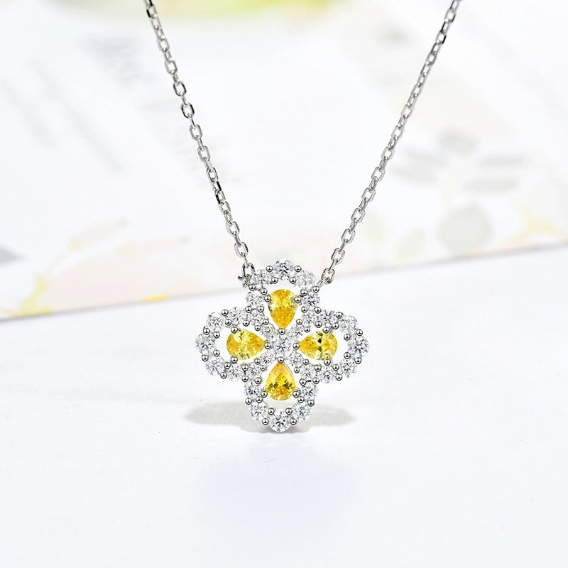 [Pearl Jewelrys]LOOP NECKLACE FULL MOTIF DIAMOND 16MM MULTIPLE COLORS