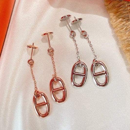 [Pearl Jewelrys]CHAINE TASSEL EARRINGS