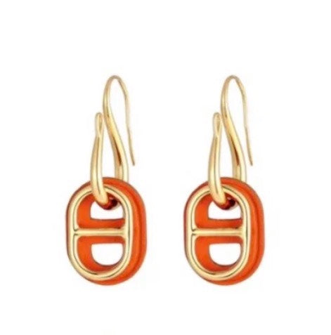 [Pearl Jewelrys]HM O'MAILLON GOLD EARRINGS