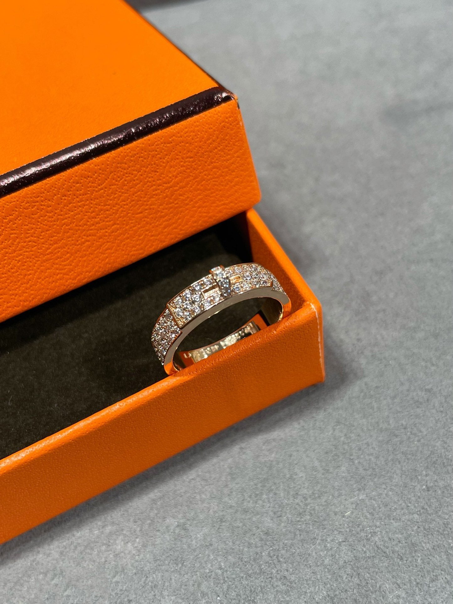 [Pearl Jewelrys]KELLY PINK GOLD DIAMOND RING