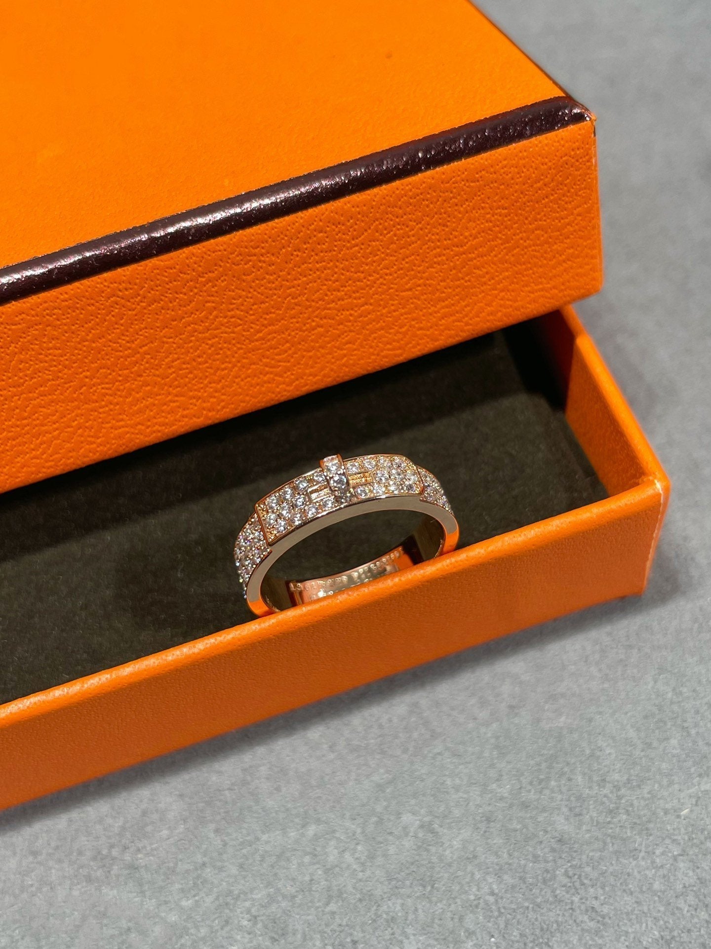 [Pearl Jewelrys]KELLY PINK GOLD DIAMOND RING