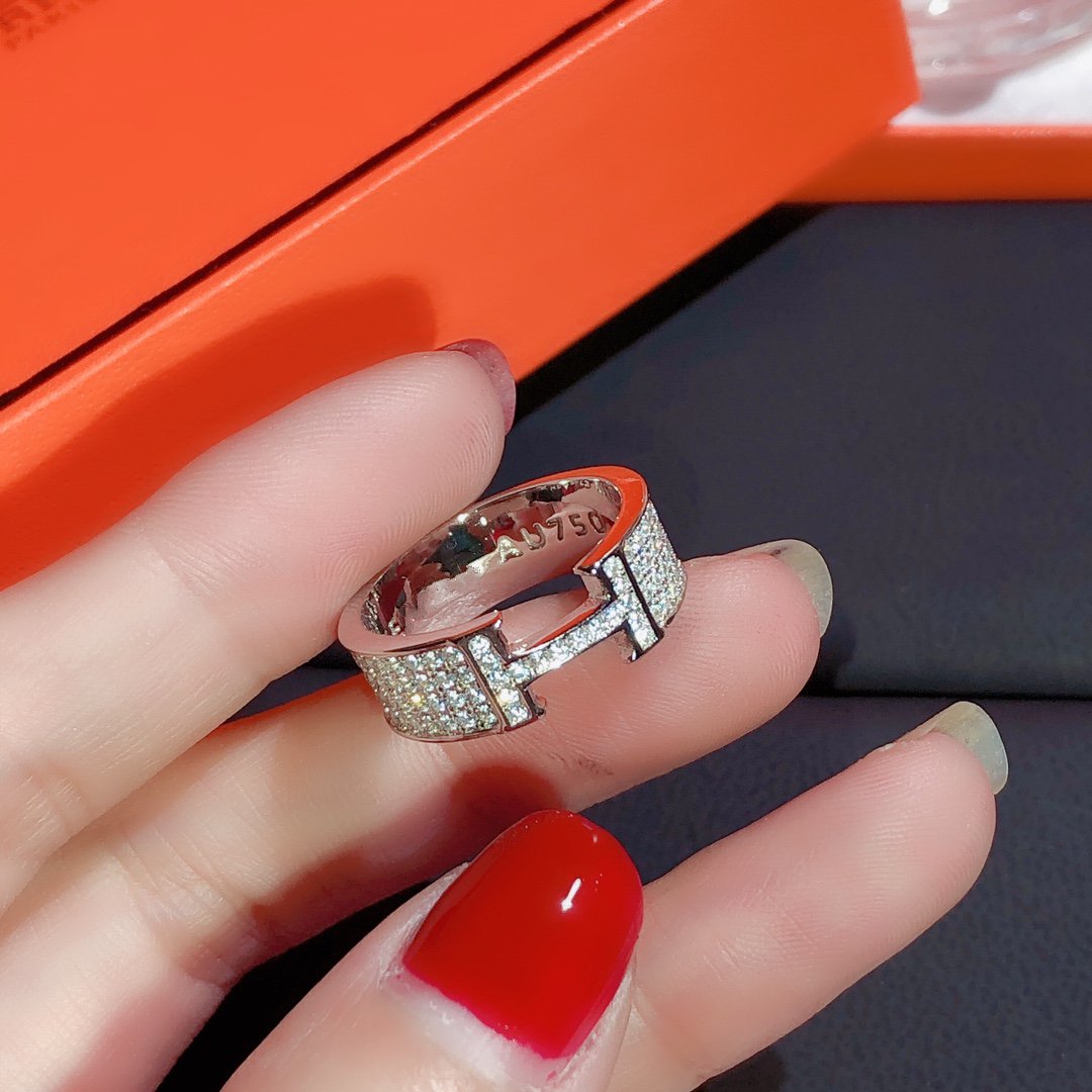 [Pearl Jewelrys]H RING FULL DIAMOND