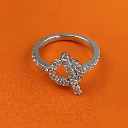 [Pearl Jewelrys]ECHAPPEE RING SILVER DIAMOND