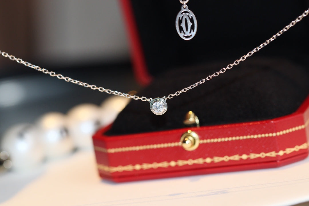 [Pearl Jewelrys]DAMOUR DIAMOND NECKLACE