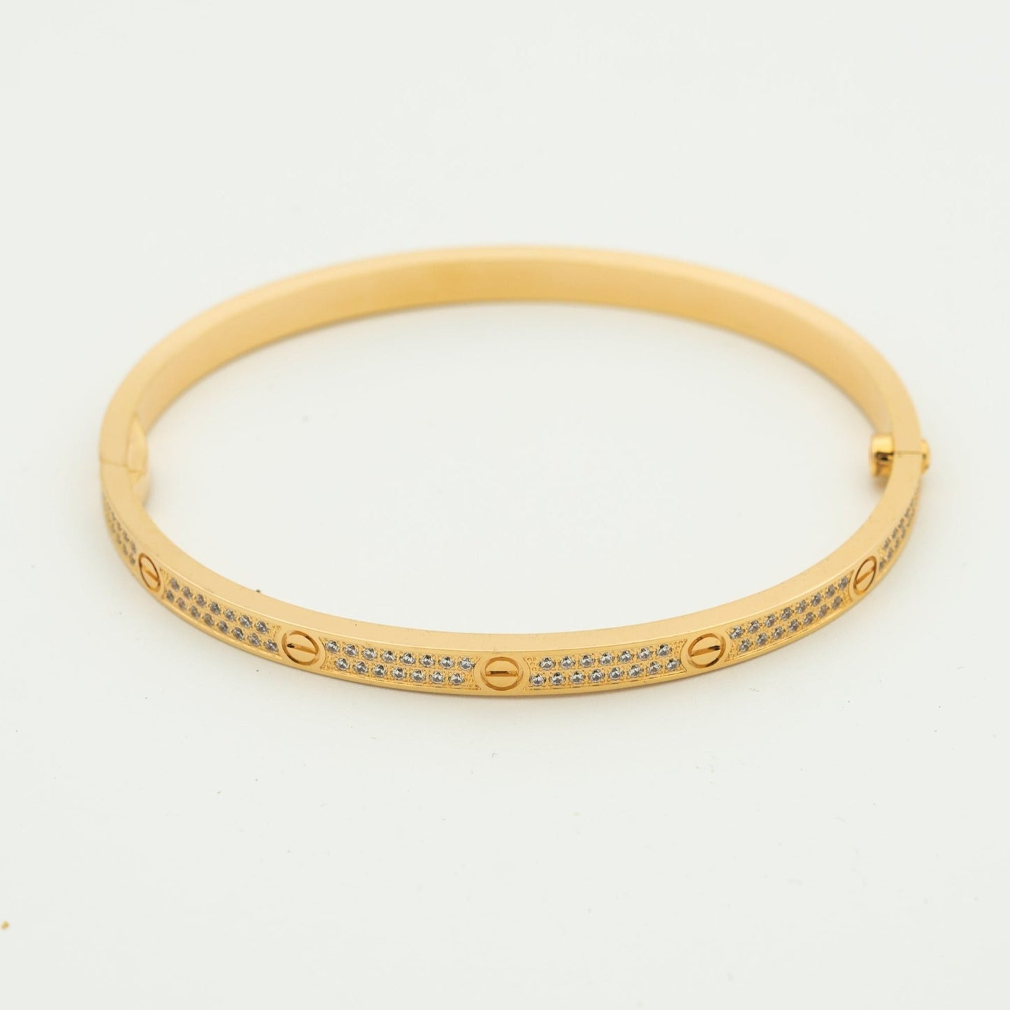 [Pearl Jewelrys]LOVE BRACELET 3.65MM DIAMOND-PAVED