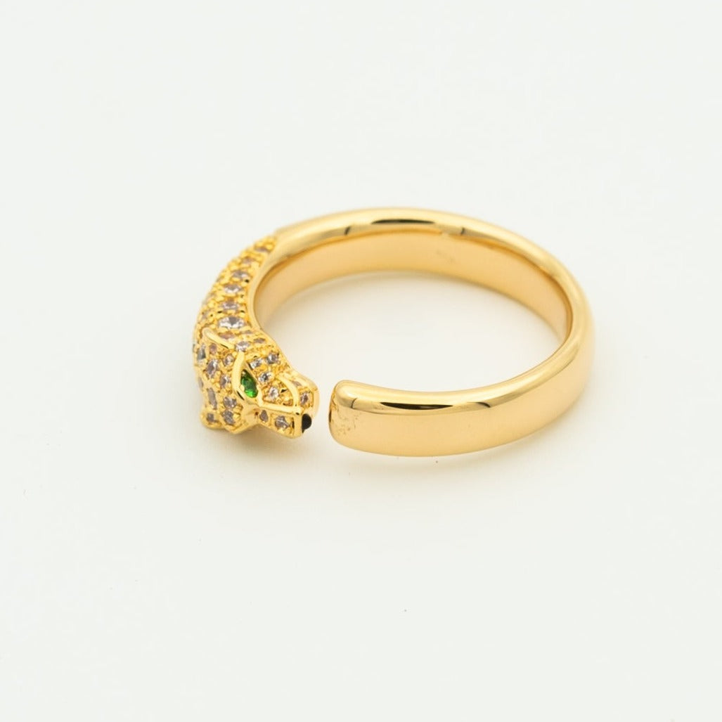 [Pearl Jewelrys]PANTHERE RING DIAMOND 7.3MM