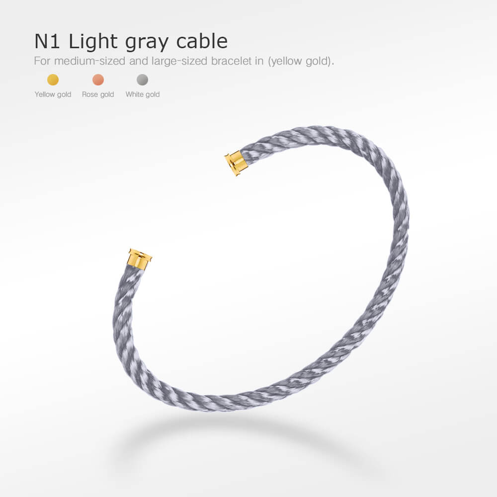 [Pearl Jewelrys]FORCE SERIES BRACELET CABLES 50 CHOICES (DIY SELECTION)