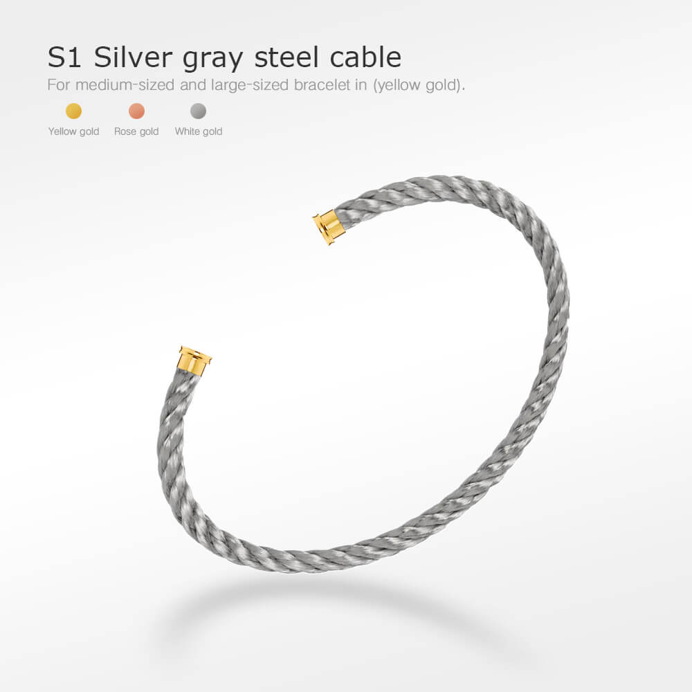 [Pearl Jewelrys]FORCE SERIES BRACELET CABLES 50 CHOICES (DIY SELECTION)