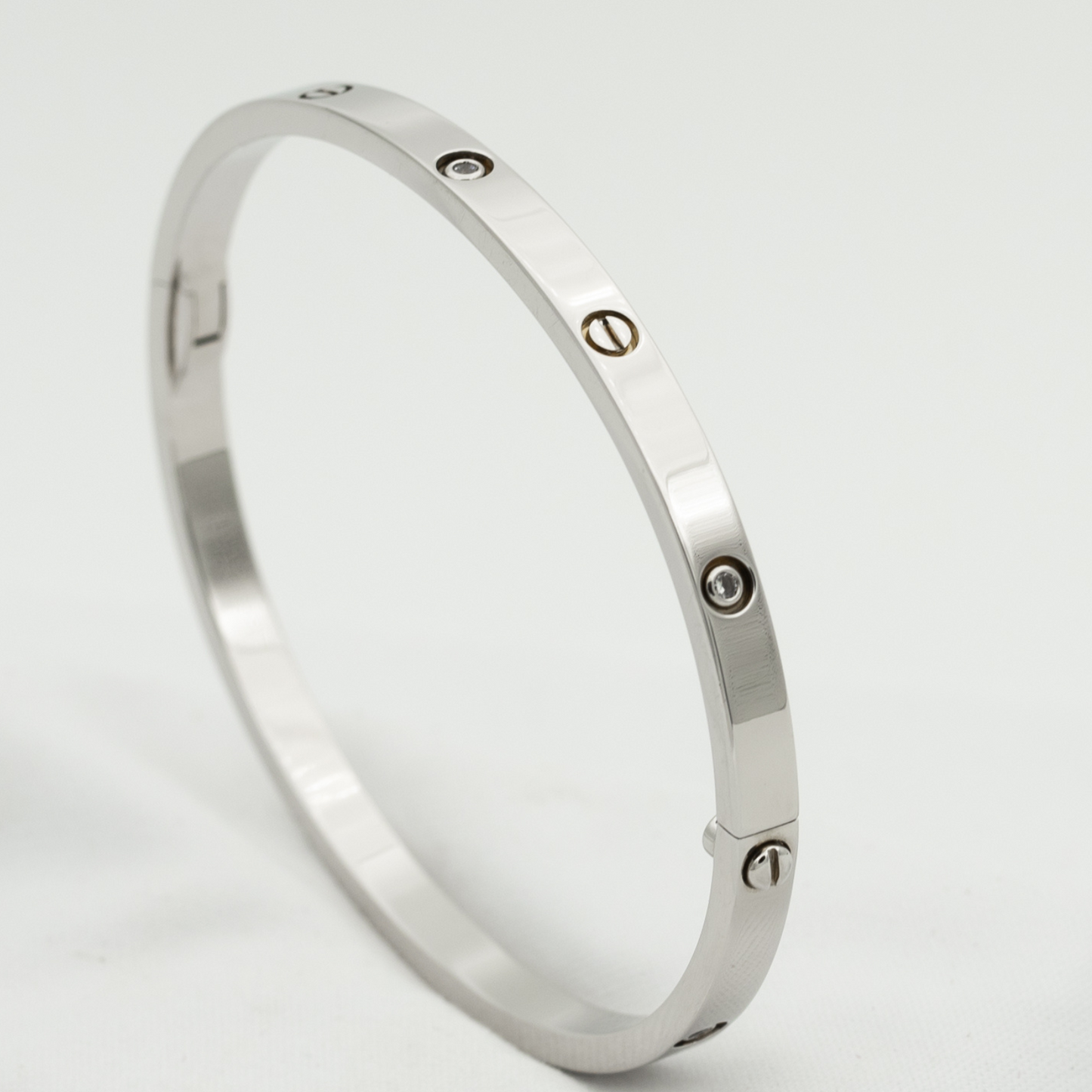 [Pearl Jewelrys]LOVE BRACELET 3.65MM 6 DIAMONDS