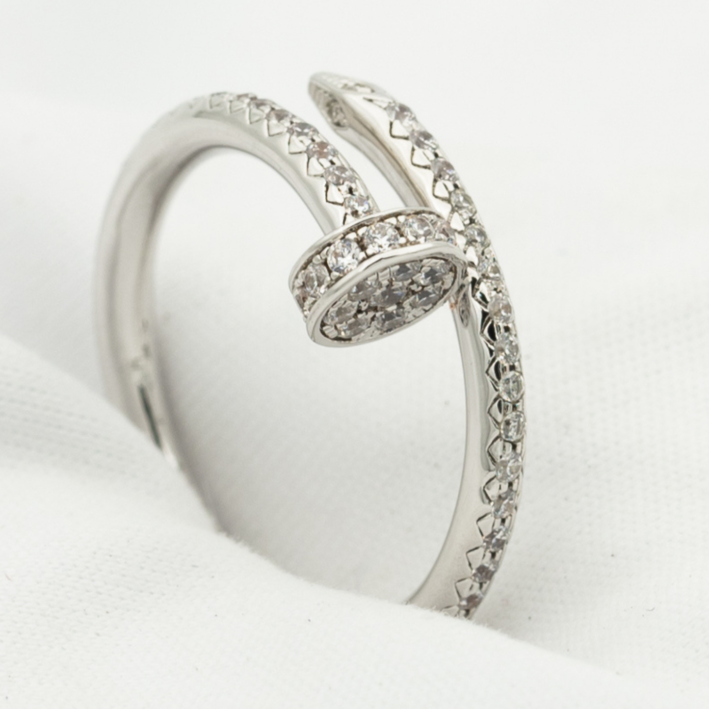 [Pearl Jewelrys]JUSTE RING 1.8MM SILVER DIAMONDS