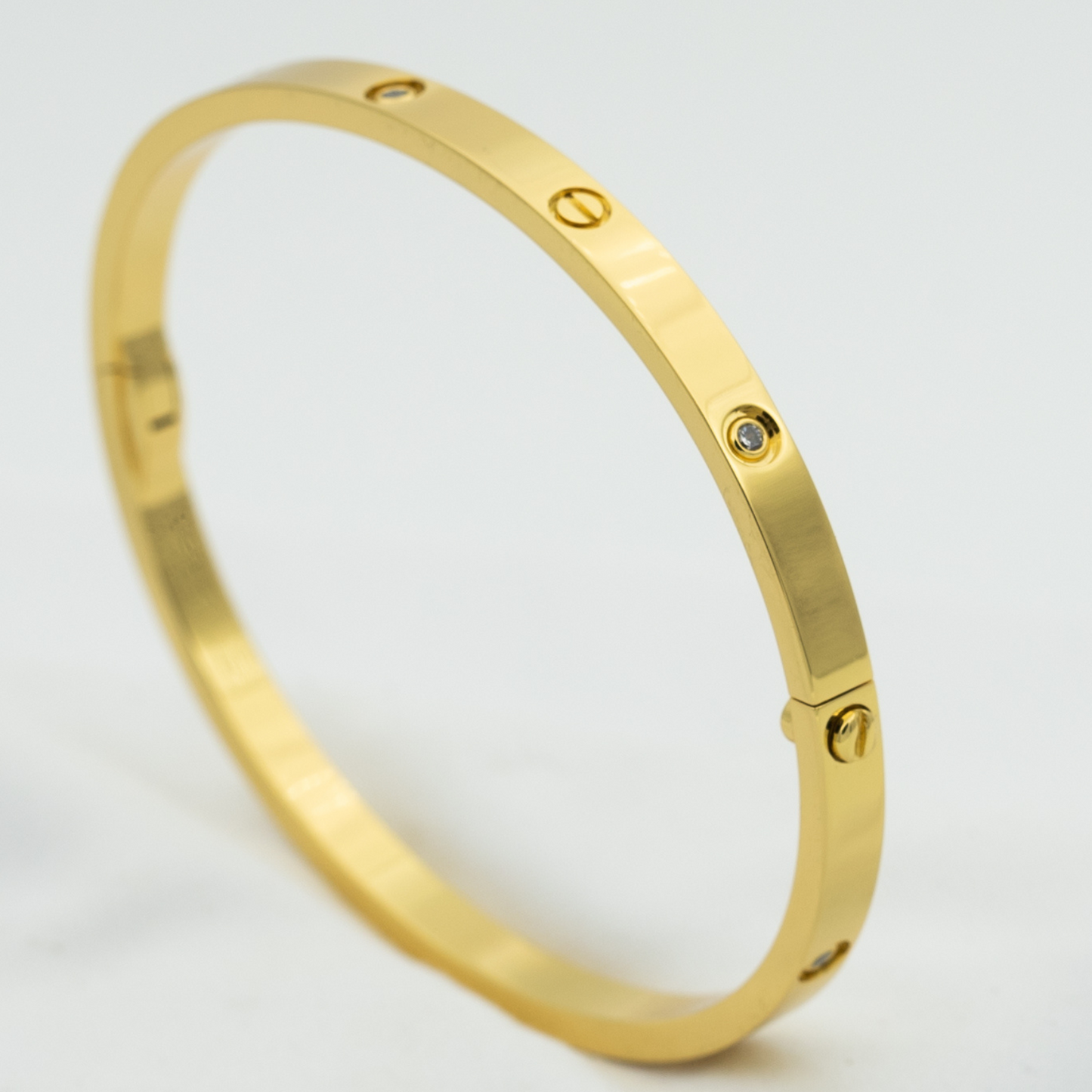[Pearl Jewelrys]LOVE BRACELET 3.65MM 6 DIAMONDS