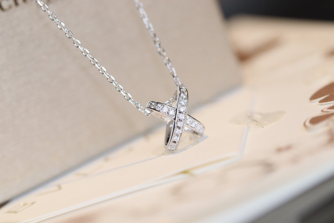 [Pearl Jewelrys]JEUX DE DIAMOND NECKLACE