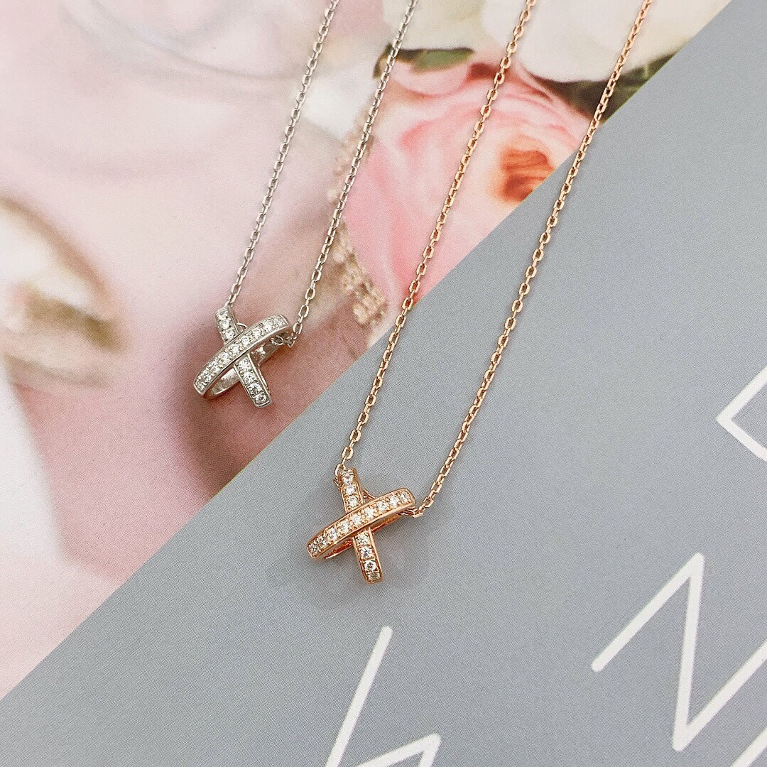 [Pearl Jewelrys]JEUX DE DIAMOND NECKLACE