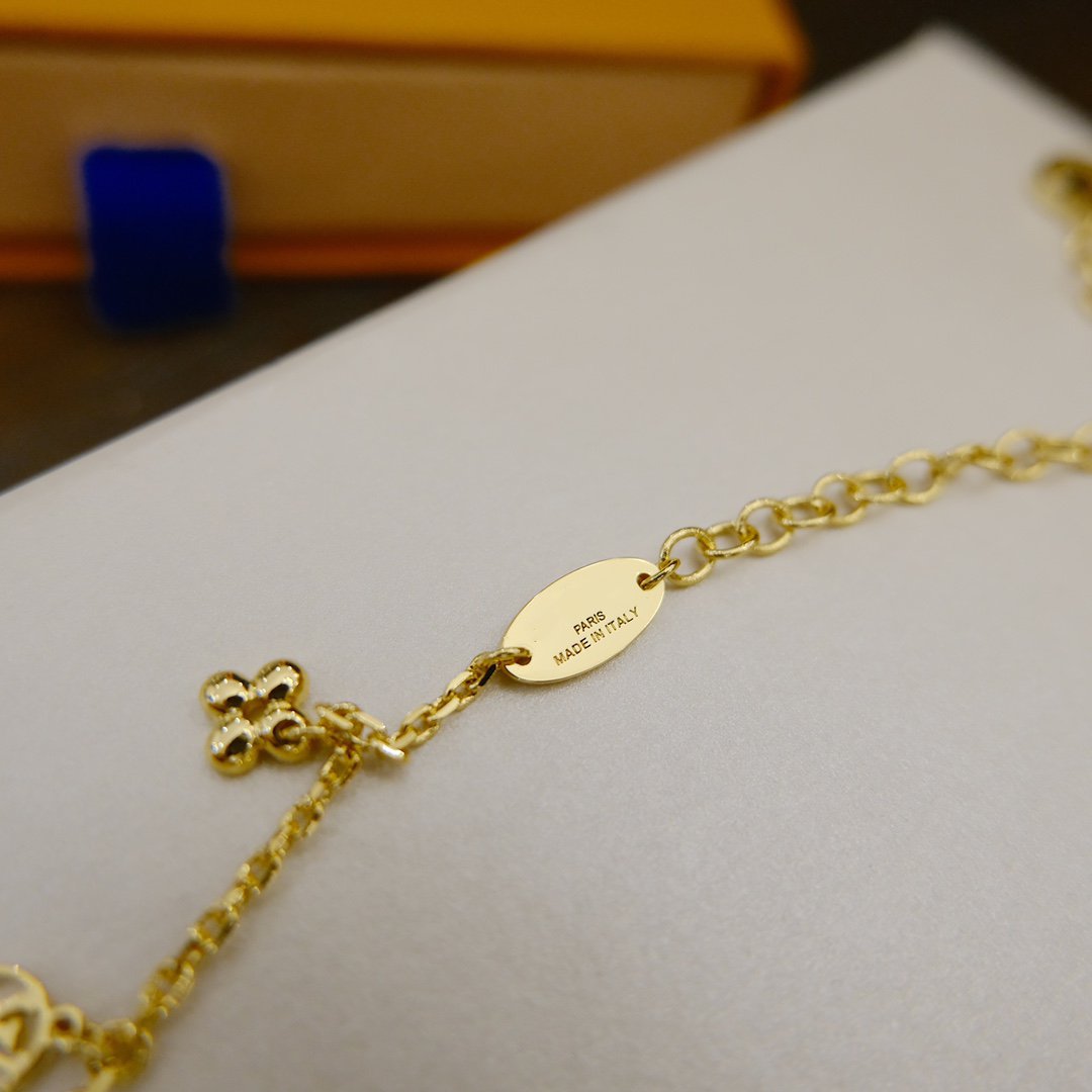 [Pearl Jewelrys]BLOOMING SUPPLE NECKLACE BRASS