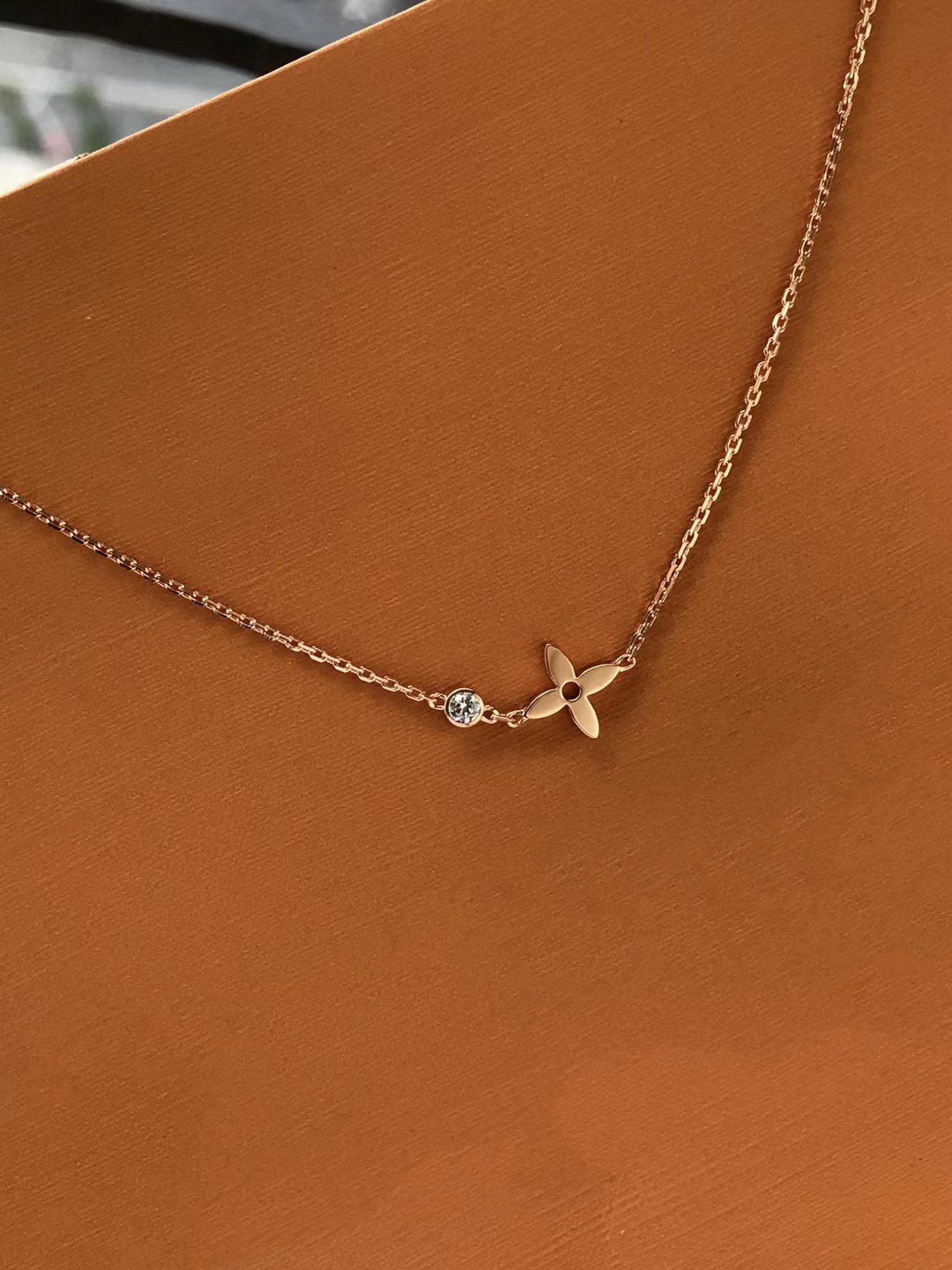 [Pearl Jewelrys]BLOSSOM PENDANT PINK GOLD AND DIAMOND