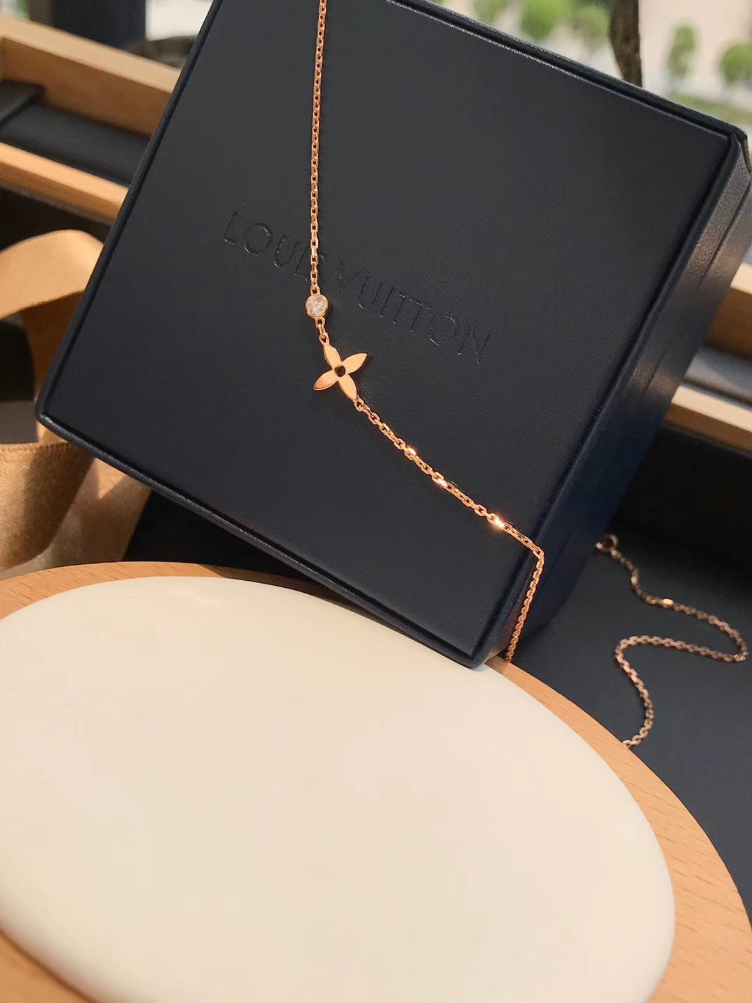 [Pearl Jewelrys]BLOSSOM PENDANT PINK GOLD AND DIAMOND