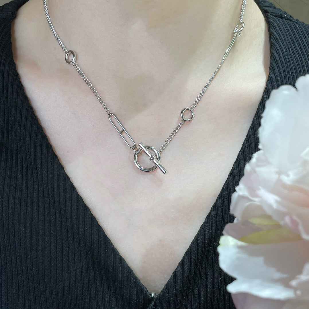 [Pearl Jewelrys]HM STERLING CHAINE D'ANCRE HEART