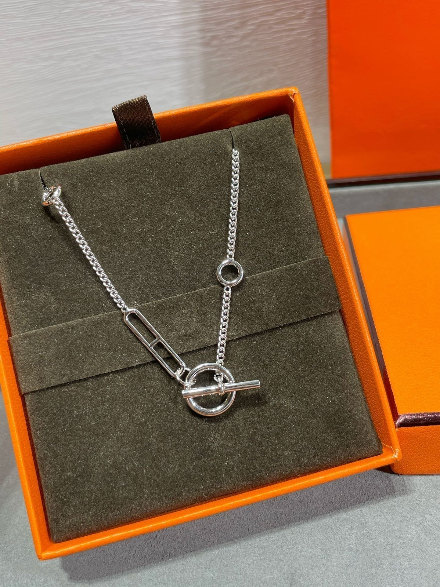 [Pearl Jewelrys]HM STERLING CHAINE D'ANCRE HEART