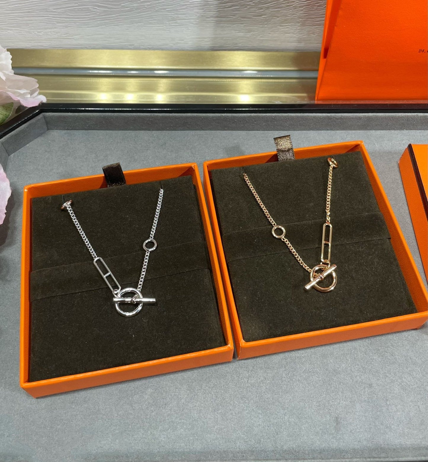 [Pearl Jewelrys]HM STERLING CHAINE D'ANCRE HEART