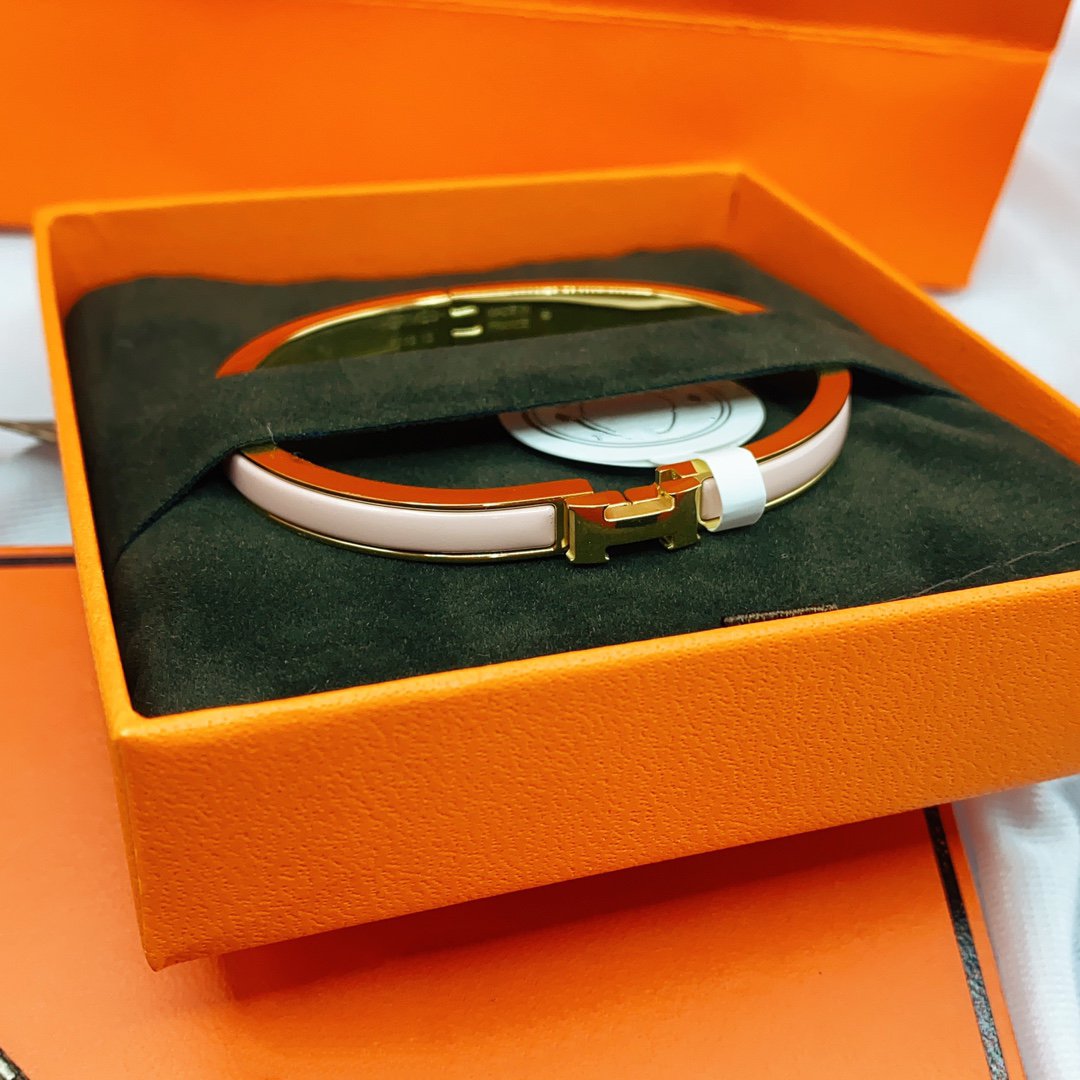 [Pearl Jewelrys]CLASSIC HM CLIC  PINK 8MM ENAMEL BRACELET