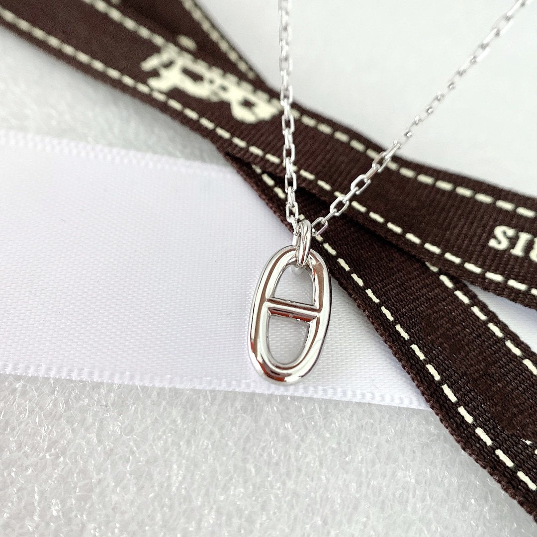 [Pearl Jewelrys]HM PIG NOSE NECKLACE