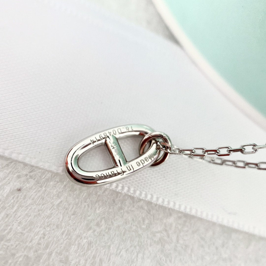 [Pearl Jewelrys]HM PIG NOSE NECKLACE