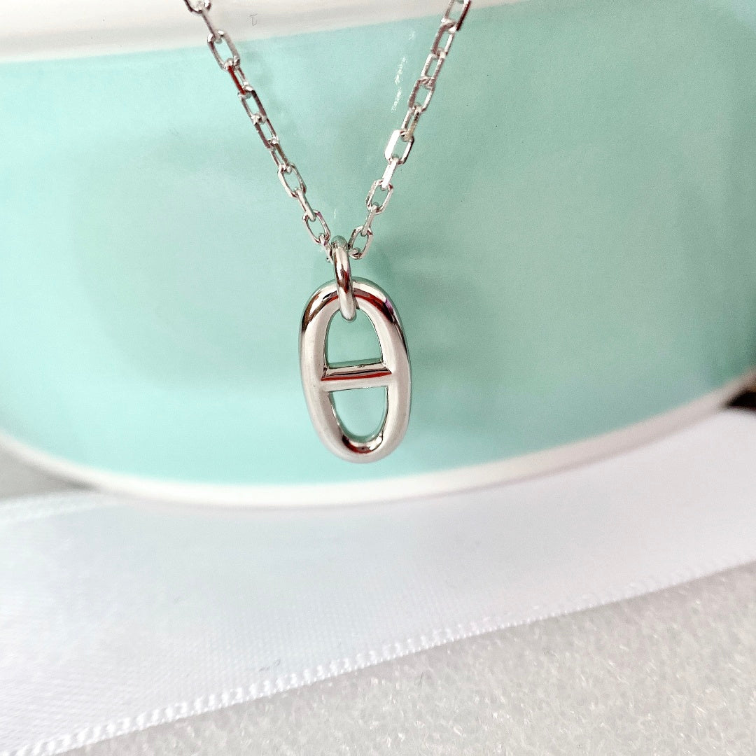 [Pearl Jewelrys]HM PIG NOSE NECKLACE